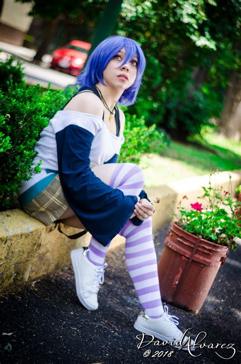 rosario and vampire cosplay|mizore cosplay.